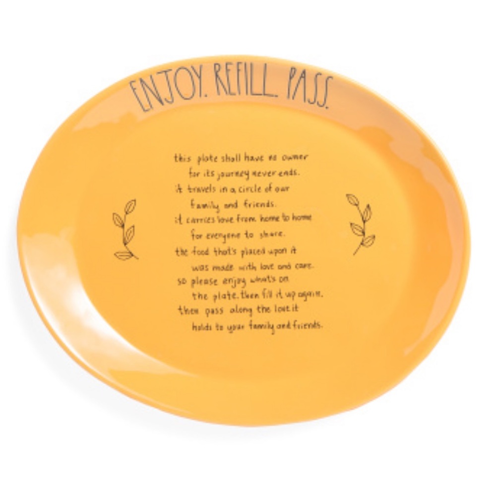 COPY - NWT NIB RAE DUNN Traveling Platter